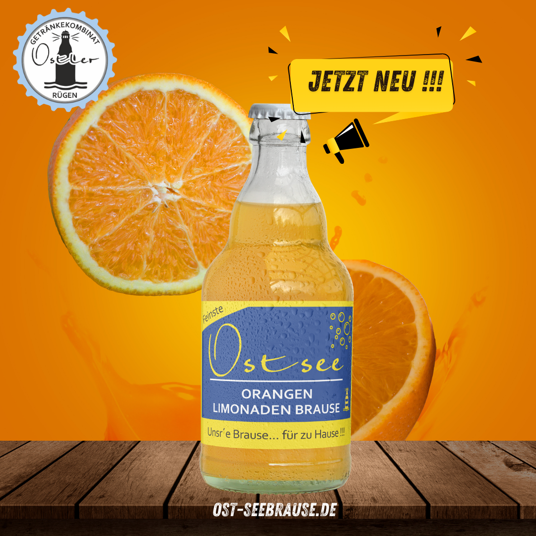 Ostsee Orangen LIMONADEN BRAUSE