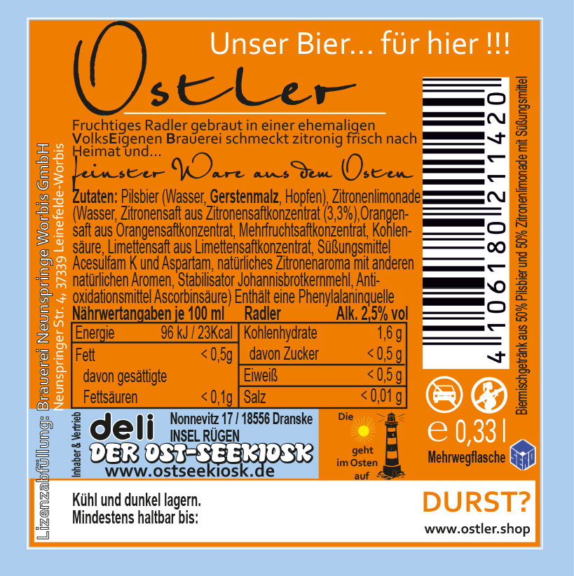 Ostler Radler