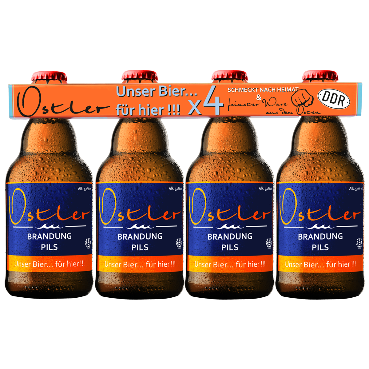 Ostler Bier 4er Leiste