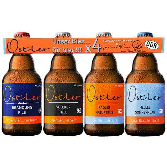 Ostler Bier 4er Mischleiste