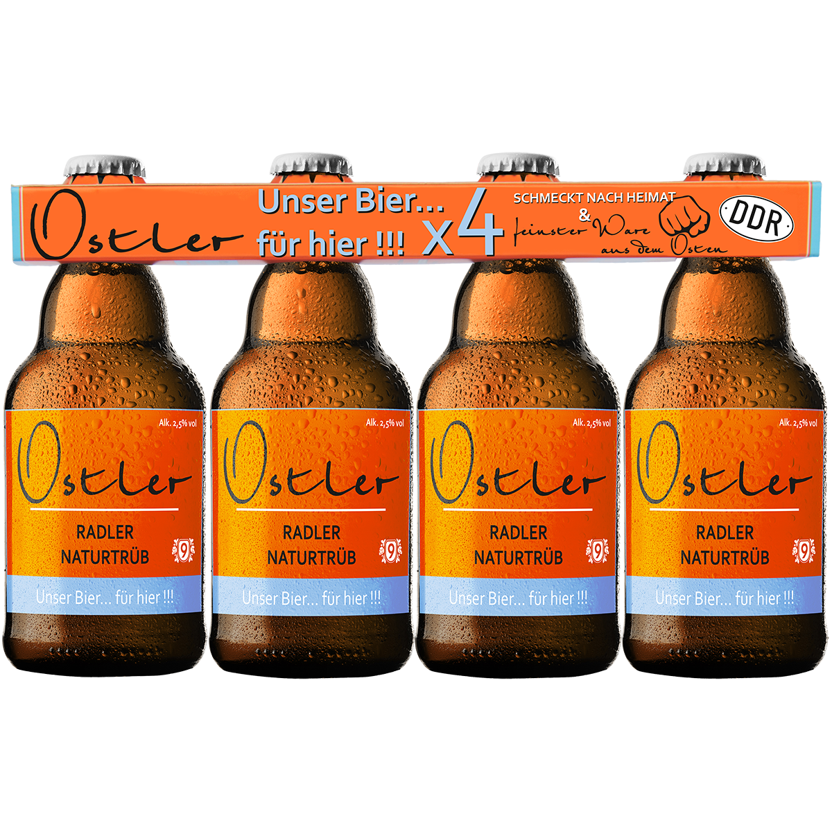 Ostler Bier 4er Leiste
