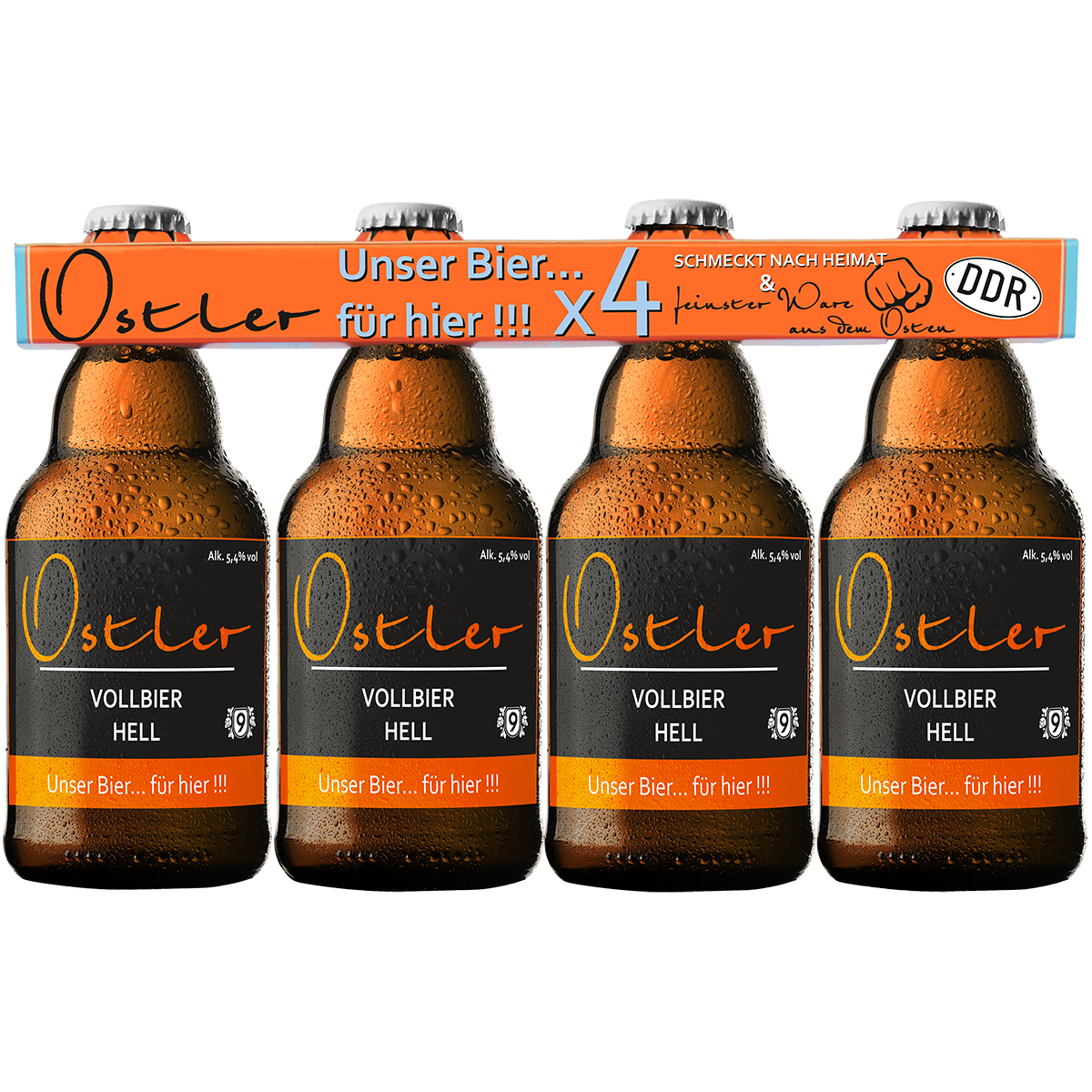 Ostler Bier 4er Leiste