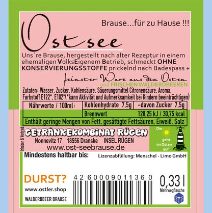 Ostsee Erdbeer Brause SOMMERBAD